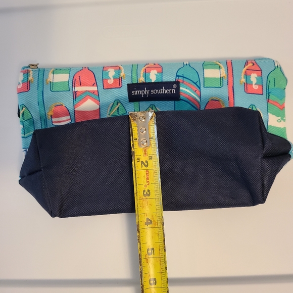 Simply Southern Nautical Buoy Cosmetic Bag - Picture 9 of 11